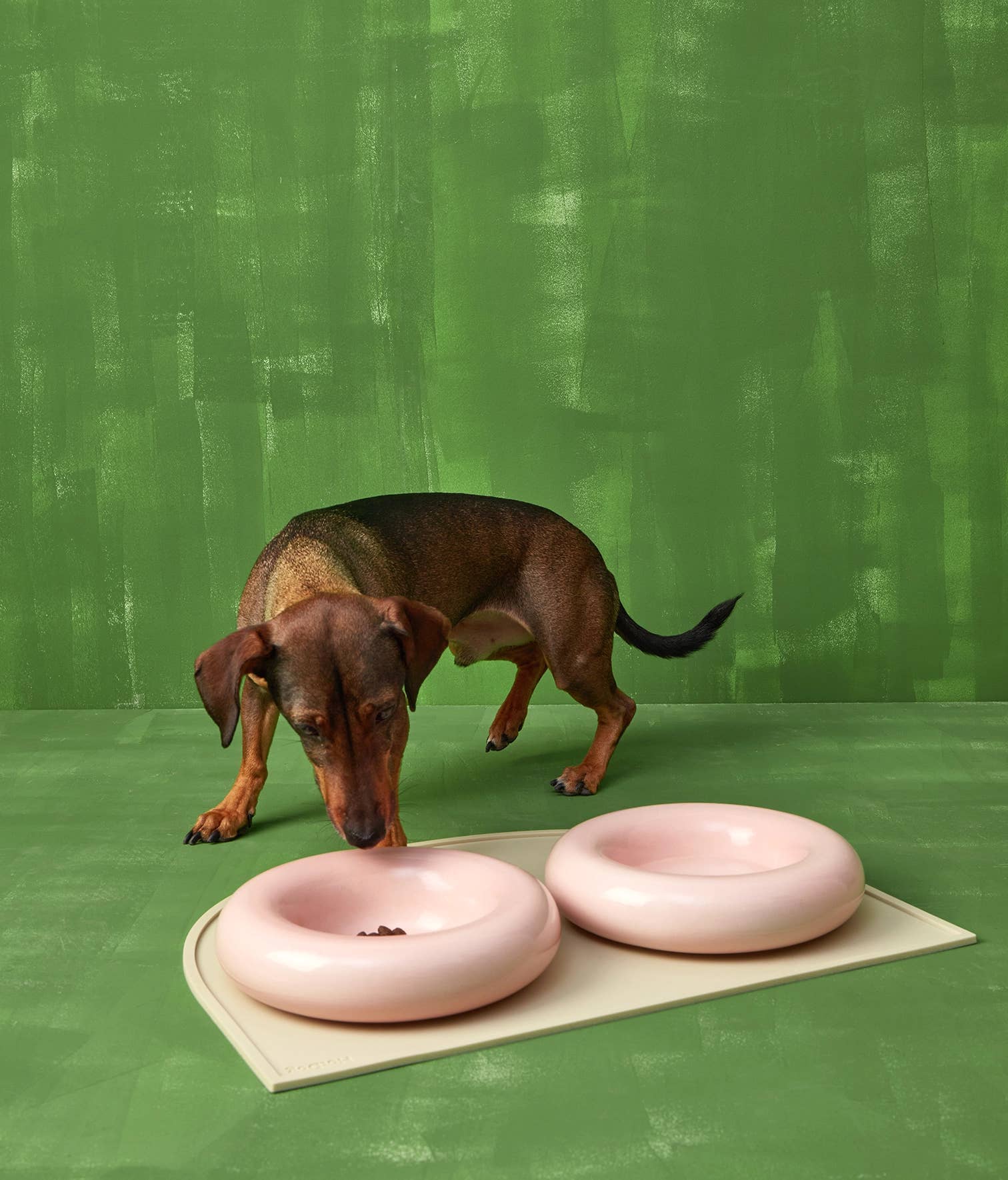 HotDog Pets - Wholesale Pet Bowl - Cat/Dog - Pink ceramic dog feeder