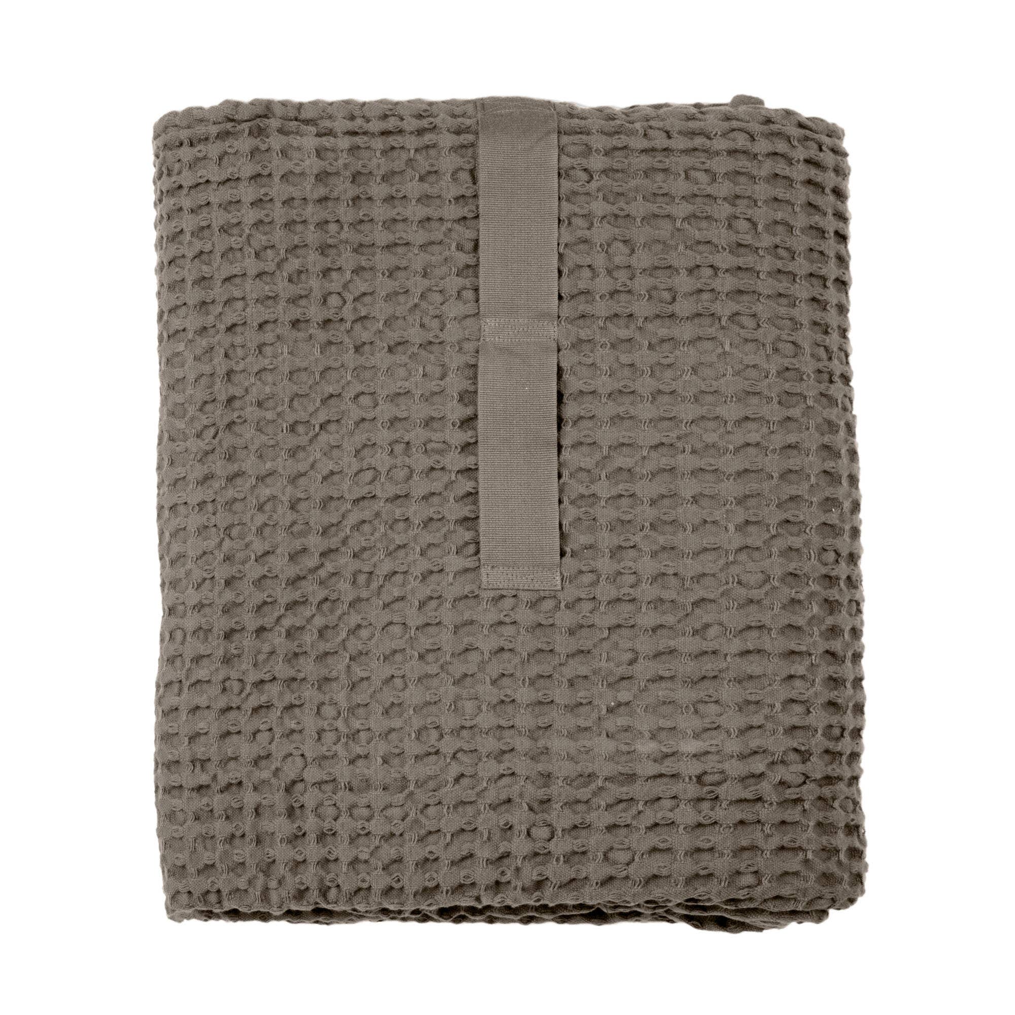 The Organic Company - Wholesale Bath Towel - Big Waffle Towel and Blanket - 150 x 100 cm - Clay1