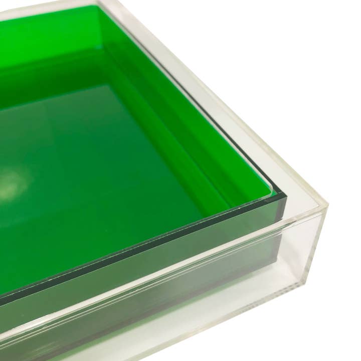 Decorium Living - Wholesale Decorative Tray - ENCASED LUCITE TRAY4