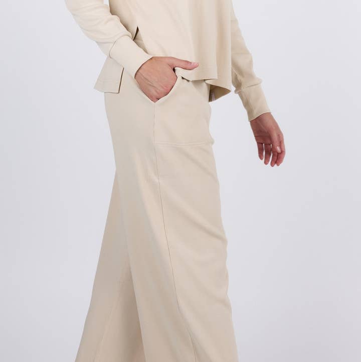 Beige Premonition Pant for wholesale on Faire0