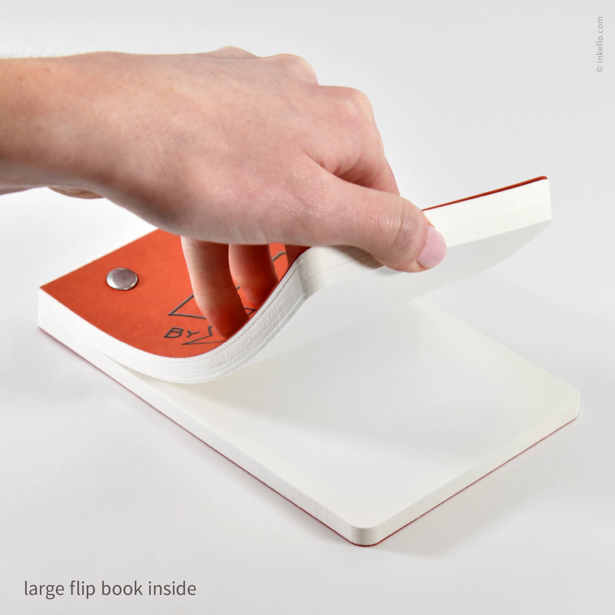 Inkello Letterpress - Wholesale Sketchbook/Sketchpad - Draw-Your-Own Flip Book + Pencil (#316)16