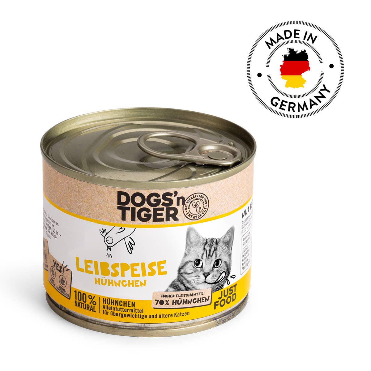Dogs’n Tiger - Wholesale Pet Food - Cat - Dogs'n Tiger Adult Cat Food Favourite Chicken & Linseed Oil 2