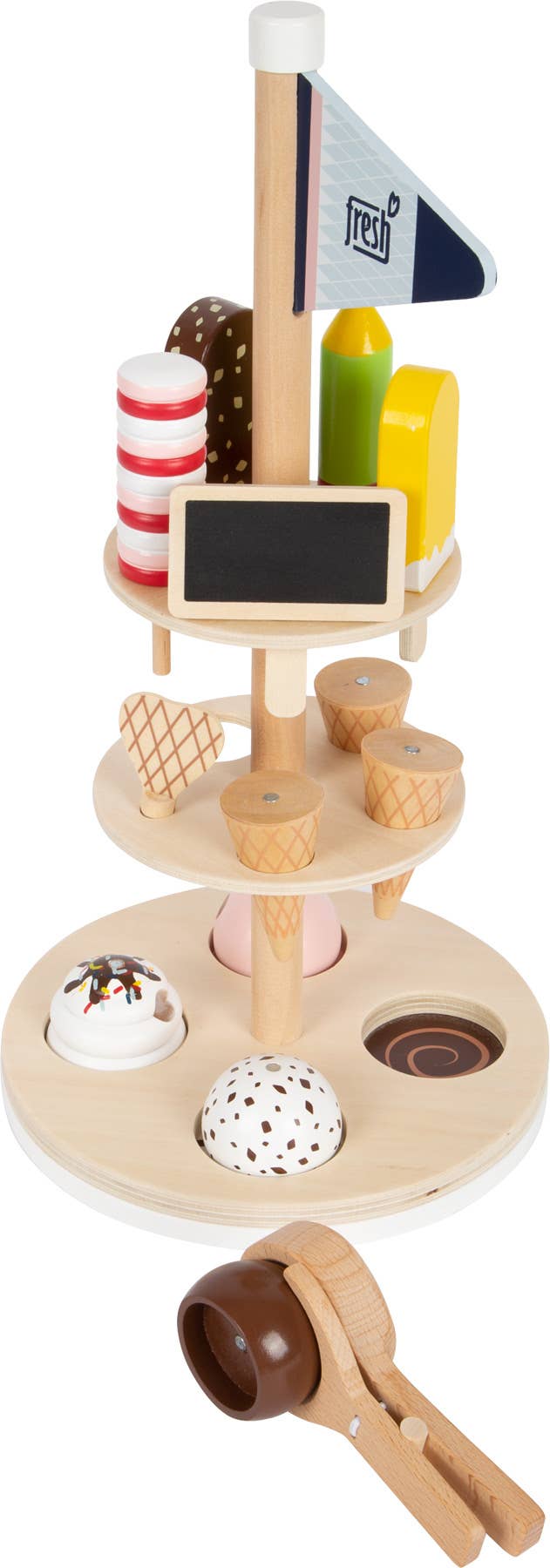 small foot - Wholesale Wood Toy - Kids - Ice Cream Holder "fresh"2