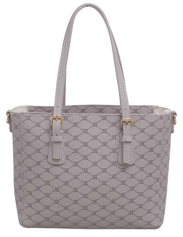 Bessie London - Wholesale Shoulder Bag - Women's - MONOGRAM 2 IN 1 SHOULDER BAG12