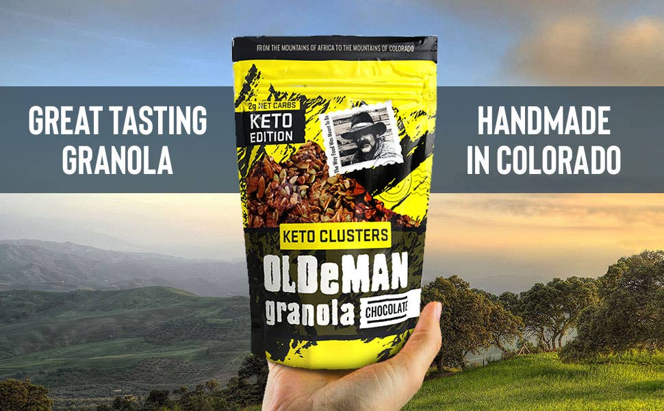 Olde Man Granola – Großhandel Granola – Schokoladen-Keto-Müsli-Cluster4