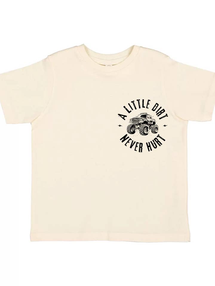 A Little Dirt Never Hurt-Natural for wholesale by Little Firsts Baby Company