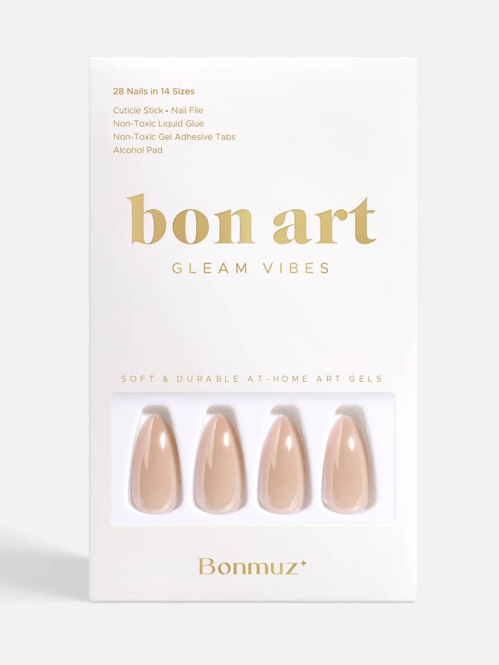 Vanilla Sugar Pop | Soft & Durable Press-On Nails for wholesale by Bonmuz