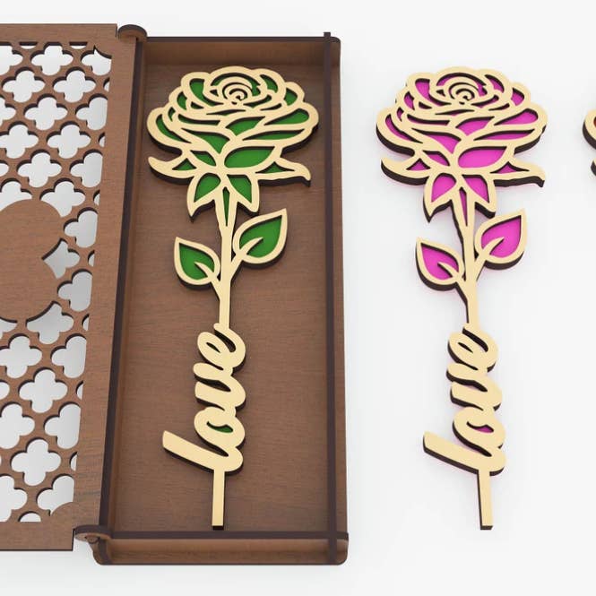 Knot so crafty - Wholesale Decorative Tabletop Object - Rose Box0