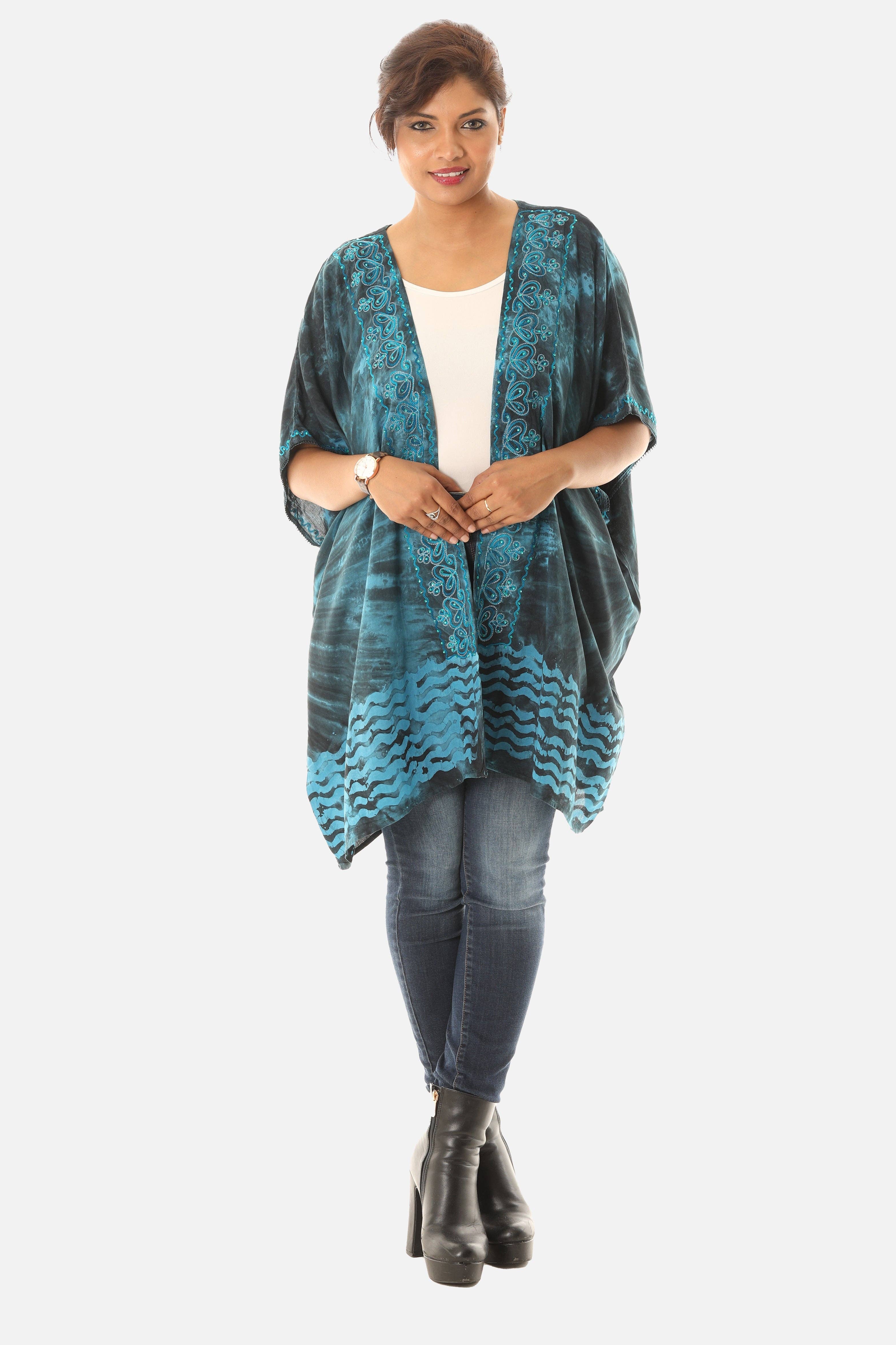 Shoreline Wear. INC - Venta al por mayor Kimono - Mujer - Plumero para corbata de rayón para mujer10