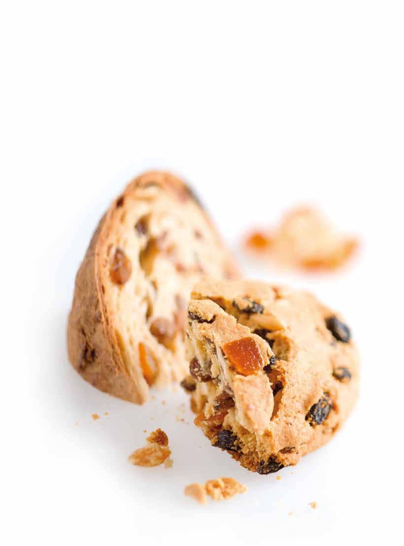 Grondona – Engroshandel Cookie – Pandolcini shortbread-kager med rosiner, 100 g, Made in Italy2