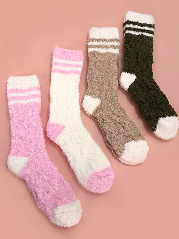 JOSSLYN by wall to wall – Engroshandel Strømper - Dame – VARME CHINLON BLØDE FLEECE FUZZY SOKKER | 40S02055