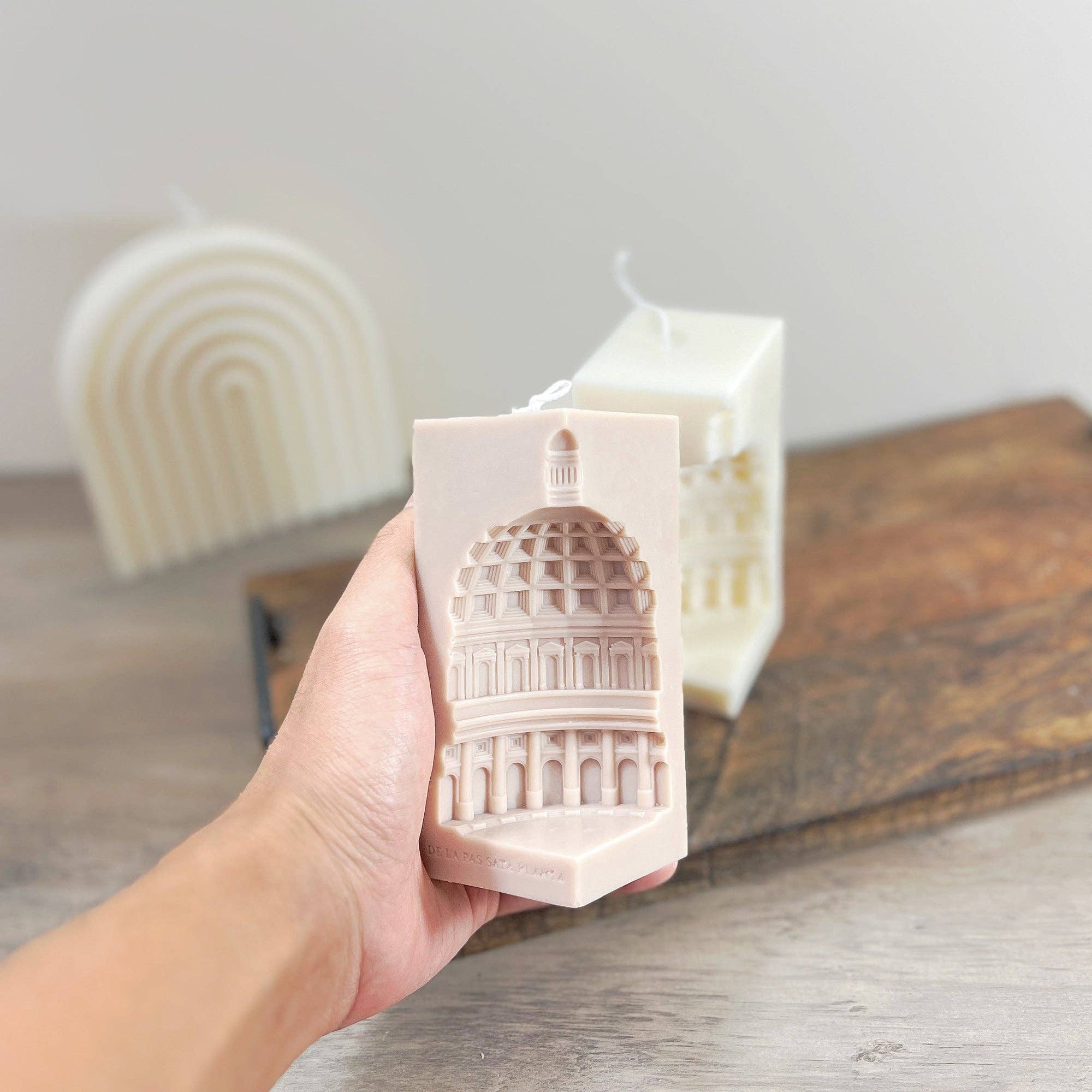 Eli and Things - Wholesale Novelty Candle - Aesthetic Candles - Roman Architectural Candle - Pantheon3