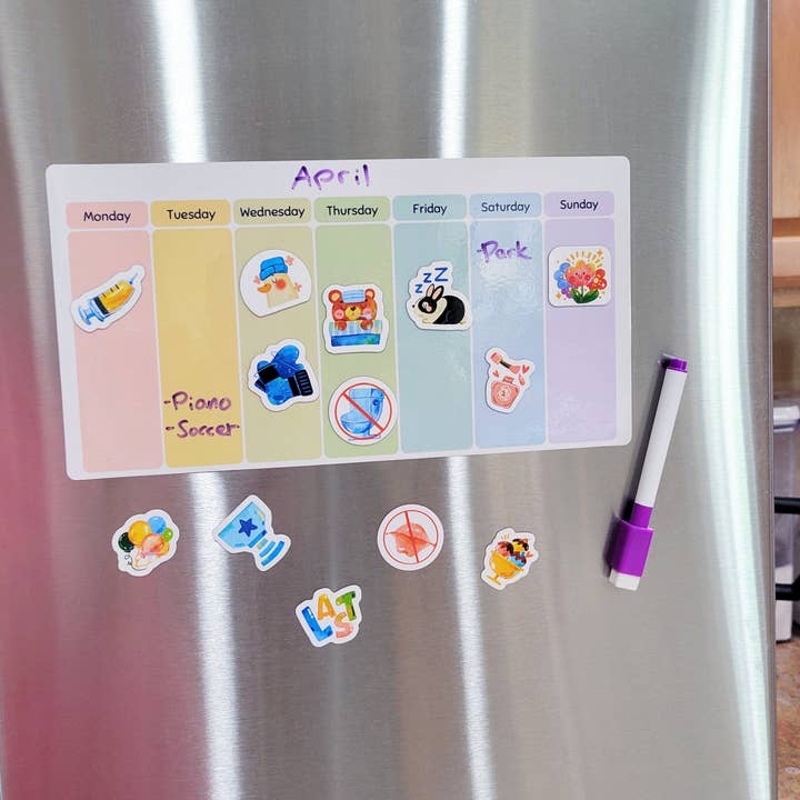 Cancer Calendar Kit – Magnetic Visual Schedule for Families for wholesale by Ivy Lee