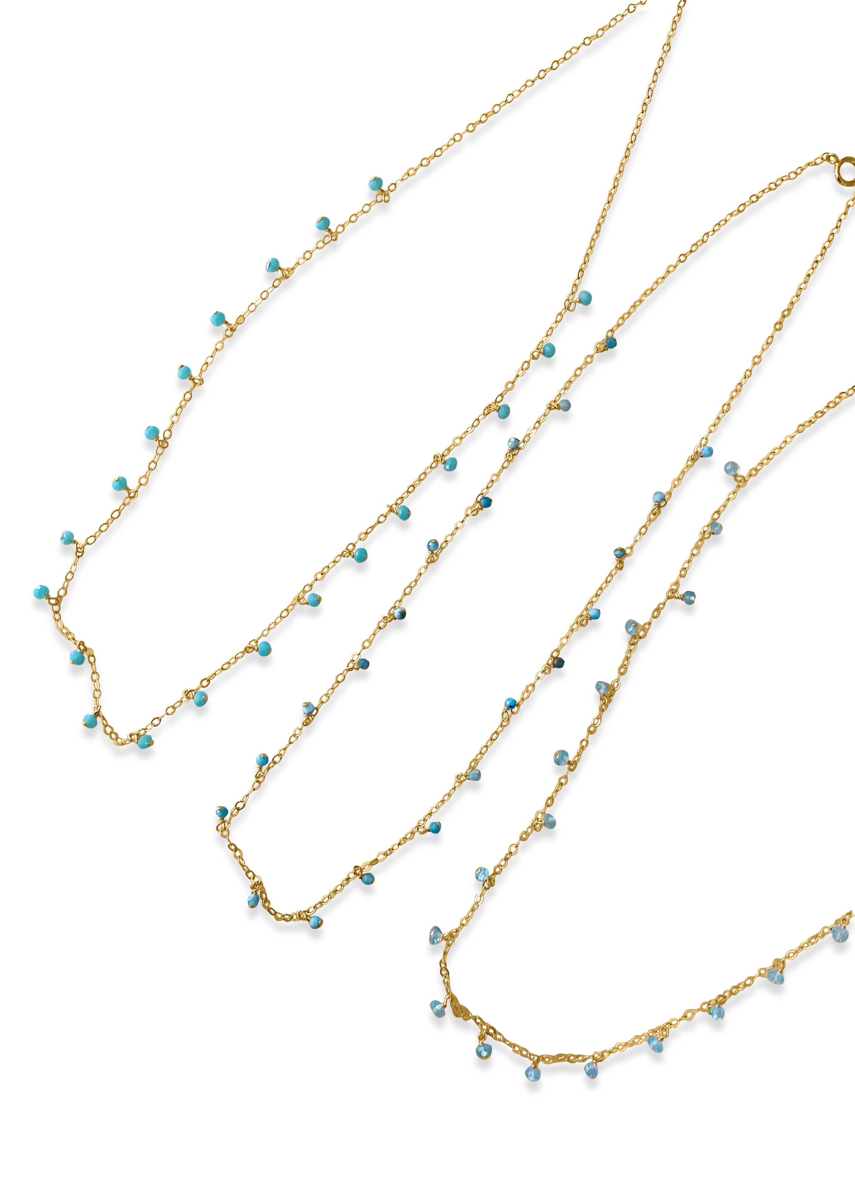 Sonya Renee Jewelry - Vendita all'ingrosso Collane a catena e maglie - Sabrina Gold Fill 40,6 cm7