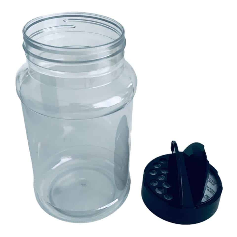 Fizzy Whiz – wholesale Jar – 300ml Shaker Bottles & Black Lids8