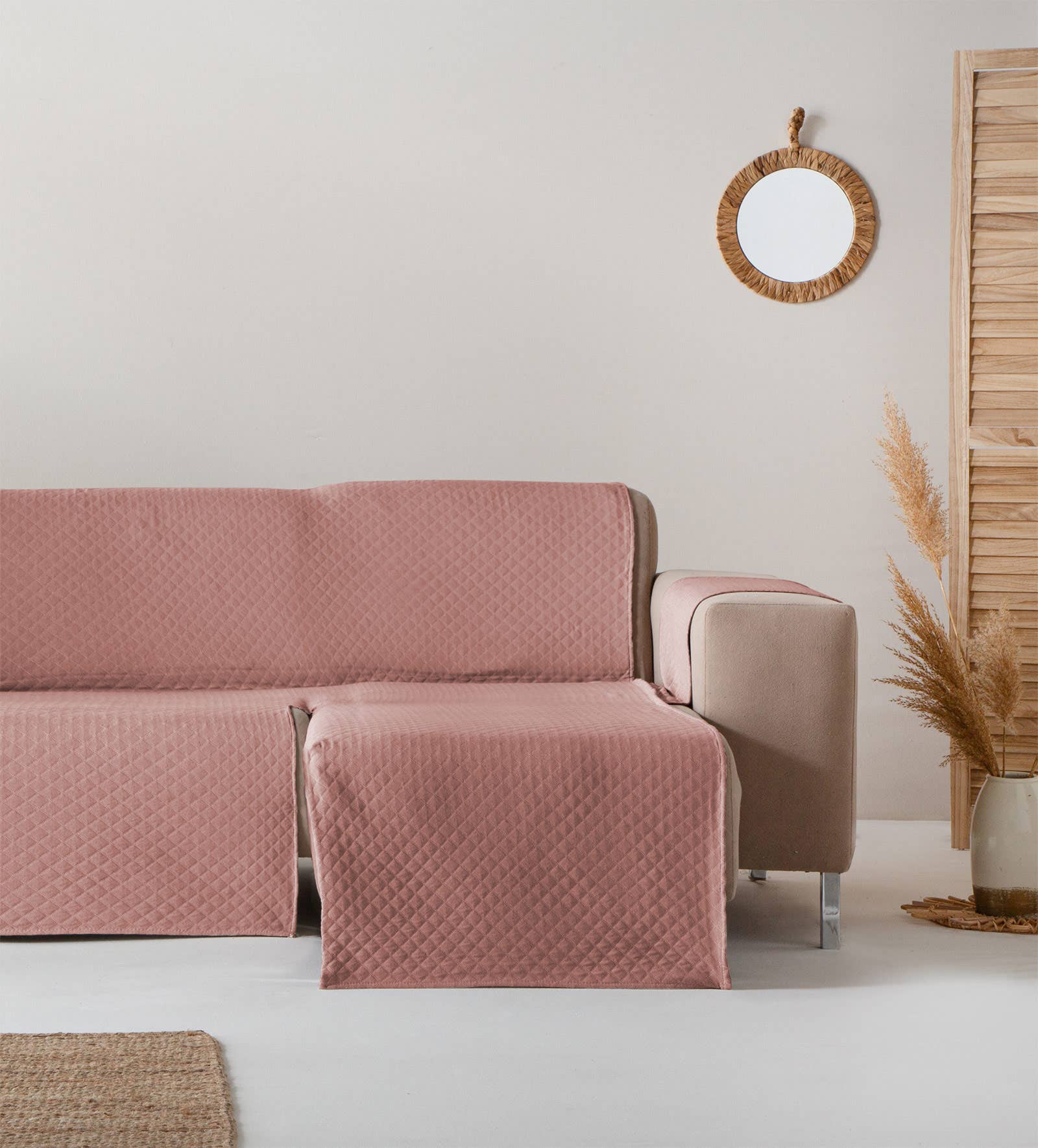 GAMUSI – Capa para cadeira/sofá por atacado – Capa de sofá lisa acolchoada algodão TRIVIAL59