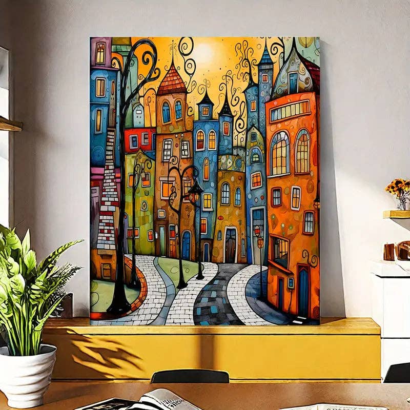 Huis Van Merken - Wholesale Art Print - Canvas Art Print 30x40cm – Vibrant Frameless Wall Décor for Home, Office, Bedroom & Café2