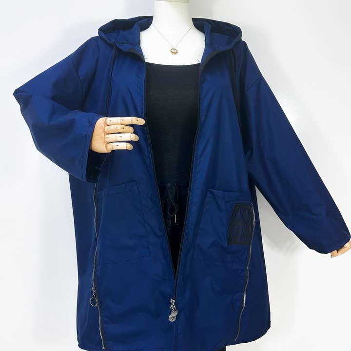 ZAFA PARIS - Wholesale Raincoat - Women's - 09fz5h325-waterproof jacket with zip2