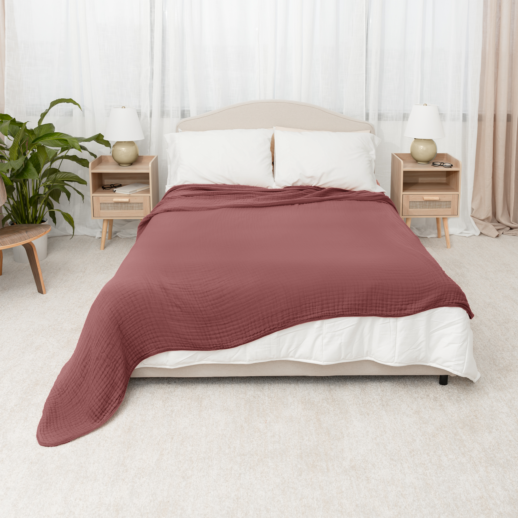 Comfy Cubs - Wholesale Bedding Blanket - Muslin Blanket for Adults, 6-Layer Bedding by Comfy Cubs19