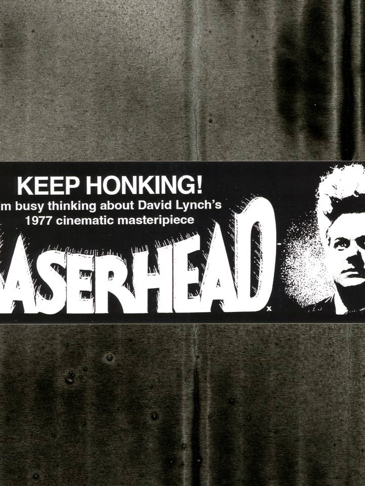 Eraserhead Bumper Sticker for wholesale by Back of Beyond Press