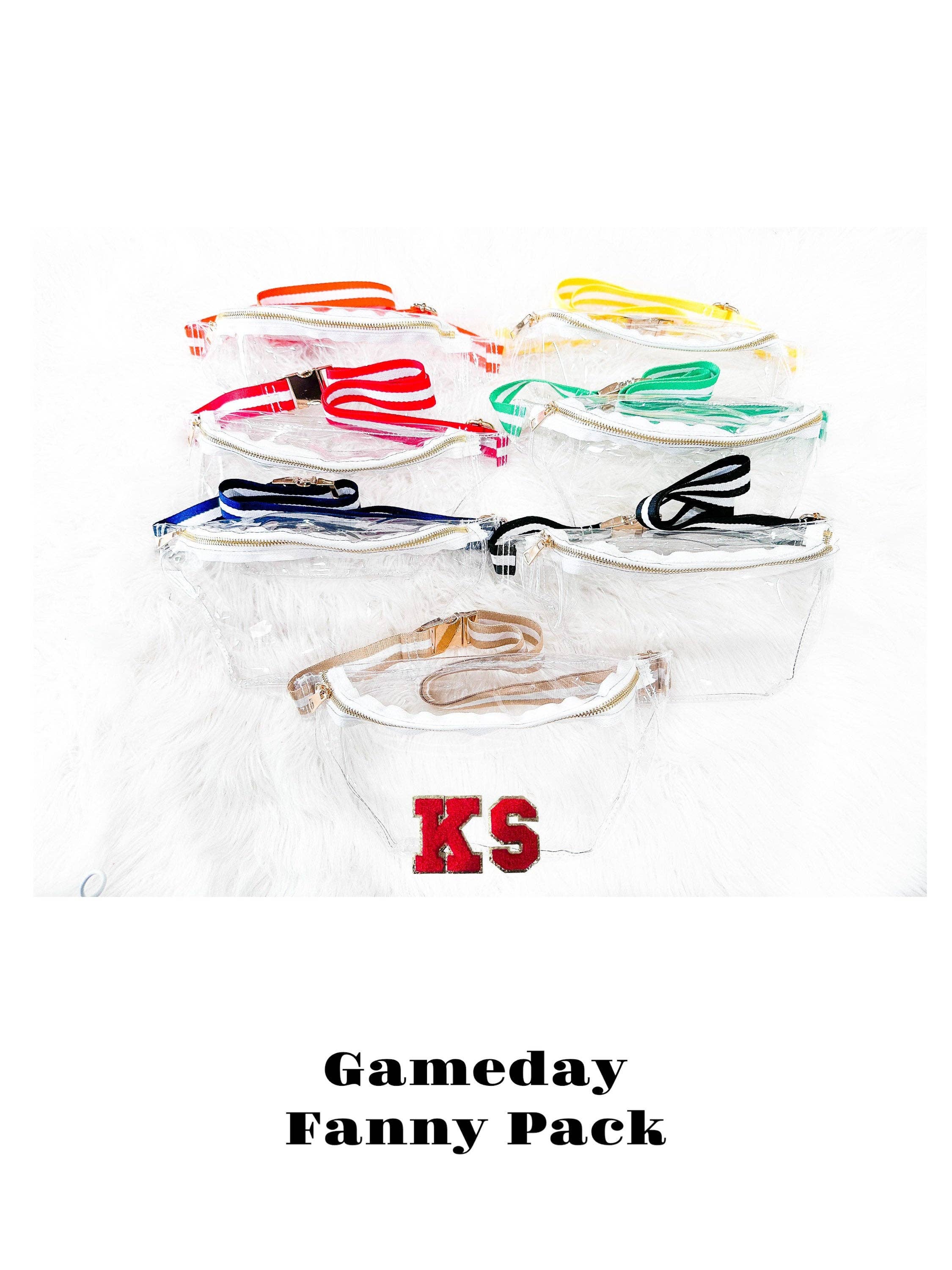 Social Grace & Company - Wholesale Belt Bag - Women's - Clear Fanny Pack - Transparent Stadium Bag - Game Day Belt 2