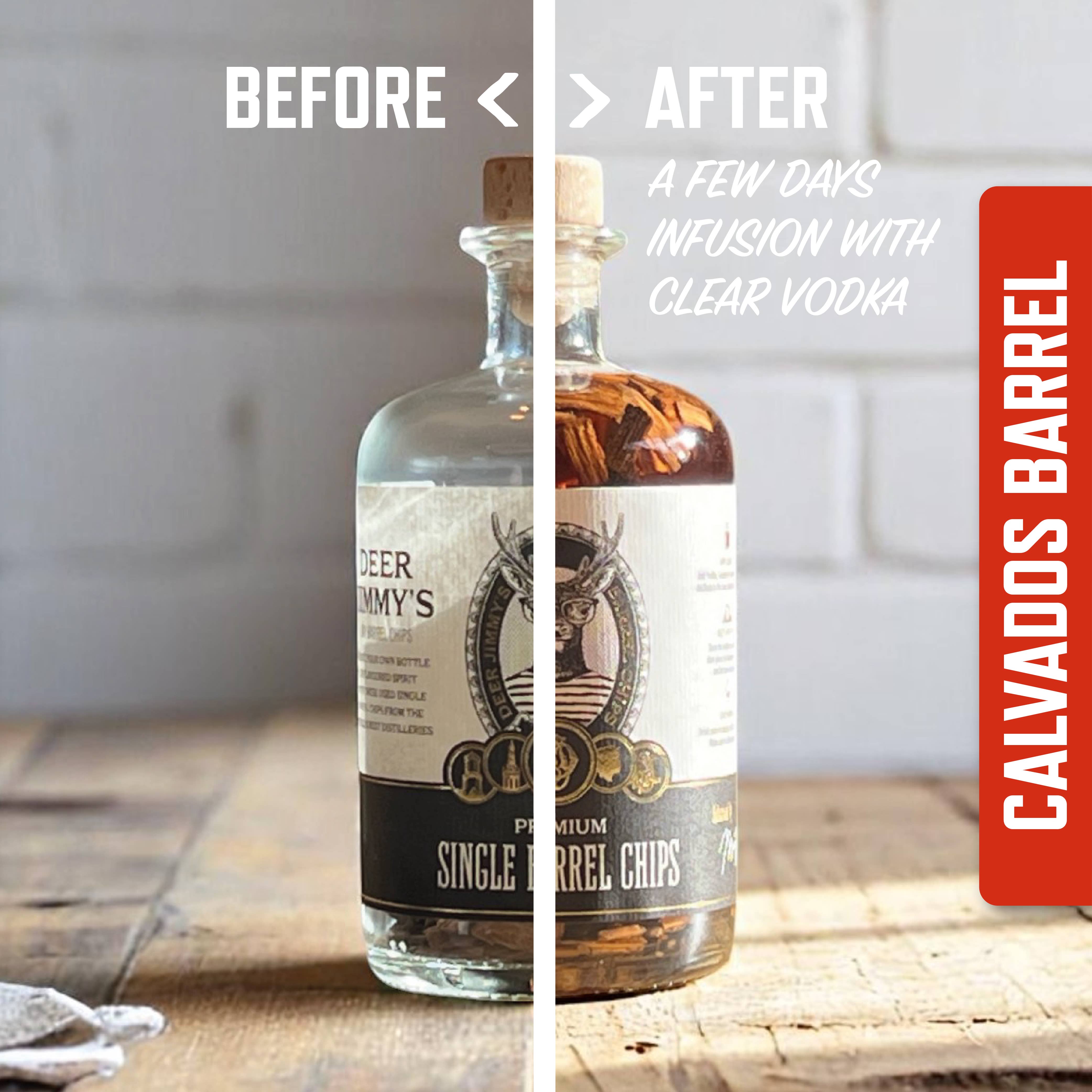 Deer Jimmy's® – wholesale DIY drink kit – Deer Jimmy's® DIY Calvados Gift Set – Calvados Barrels2