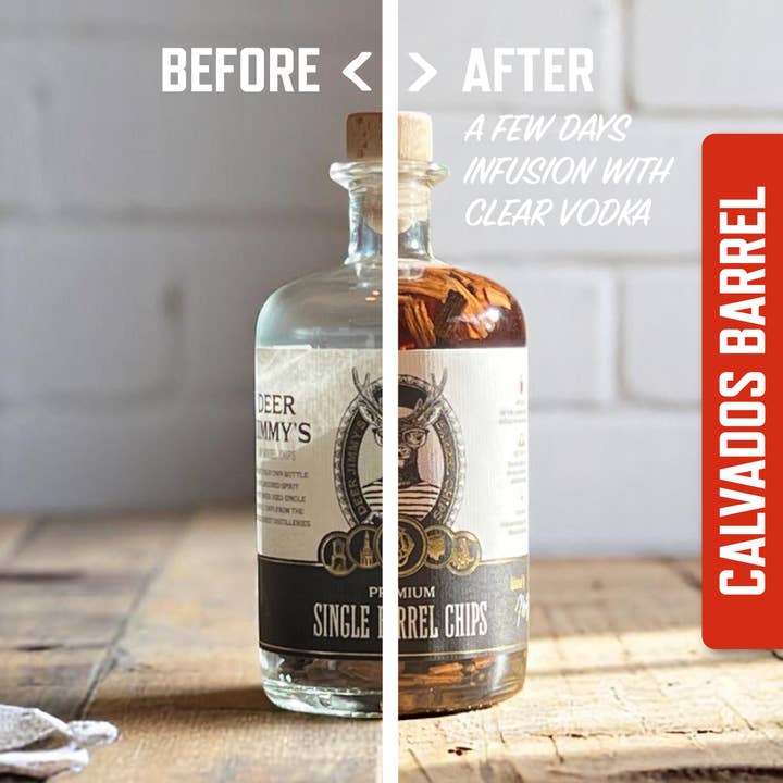 Deer Jimmy's® – Großhandel DIY-Getränkekit – Deer Jimmy's® DIY Calvados Geschenkset – Calvados-Fässer2