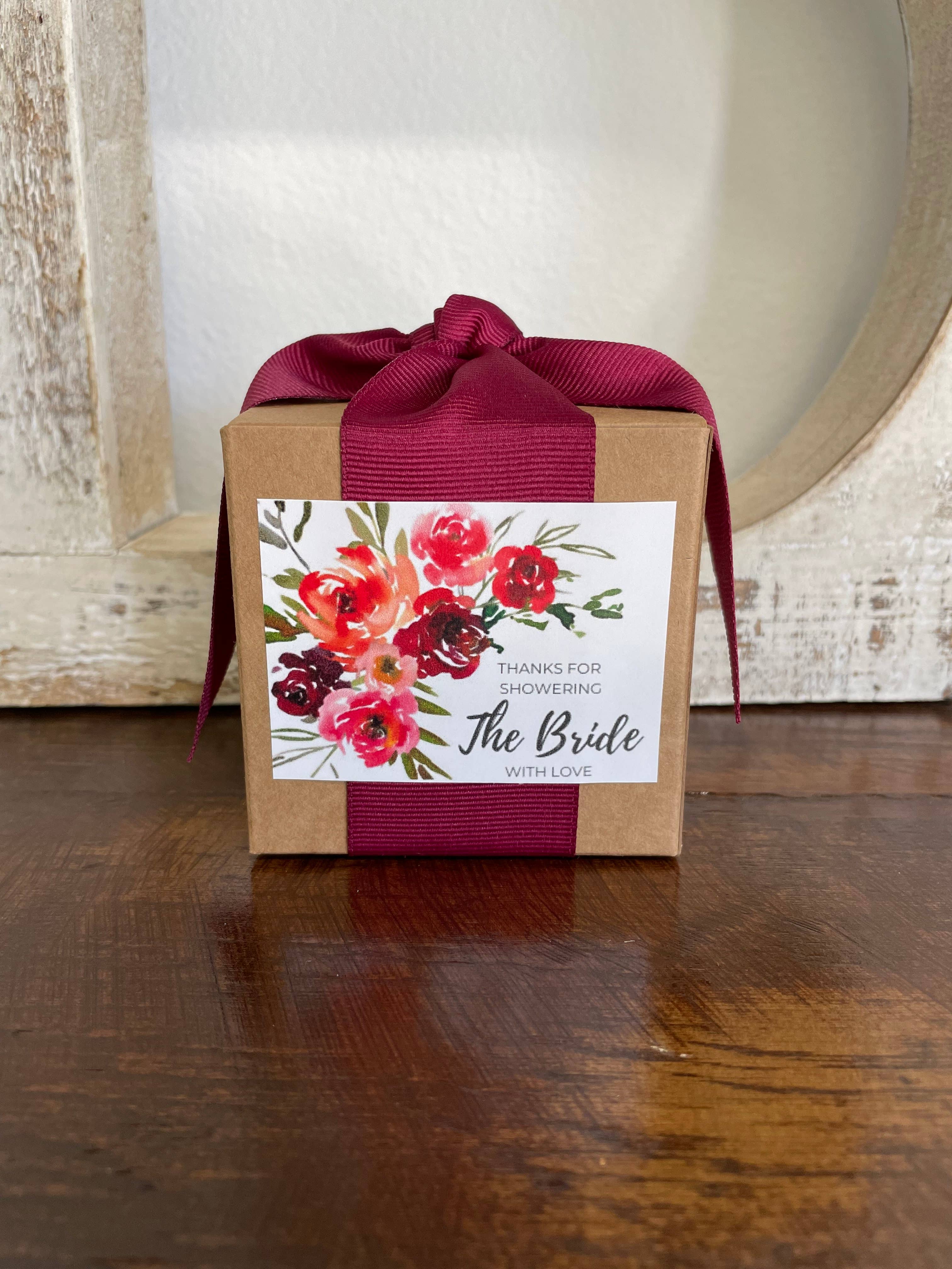 B. Toffee & Treats - Wholesale Gift Box - Bridal Shower Custom 4oz Toffee Gift Boxes2