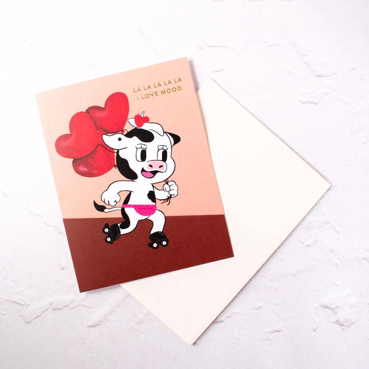 J'adore la carte de vœux Moo pour la vente par Michio Aluna