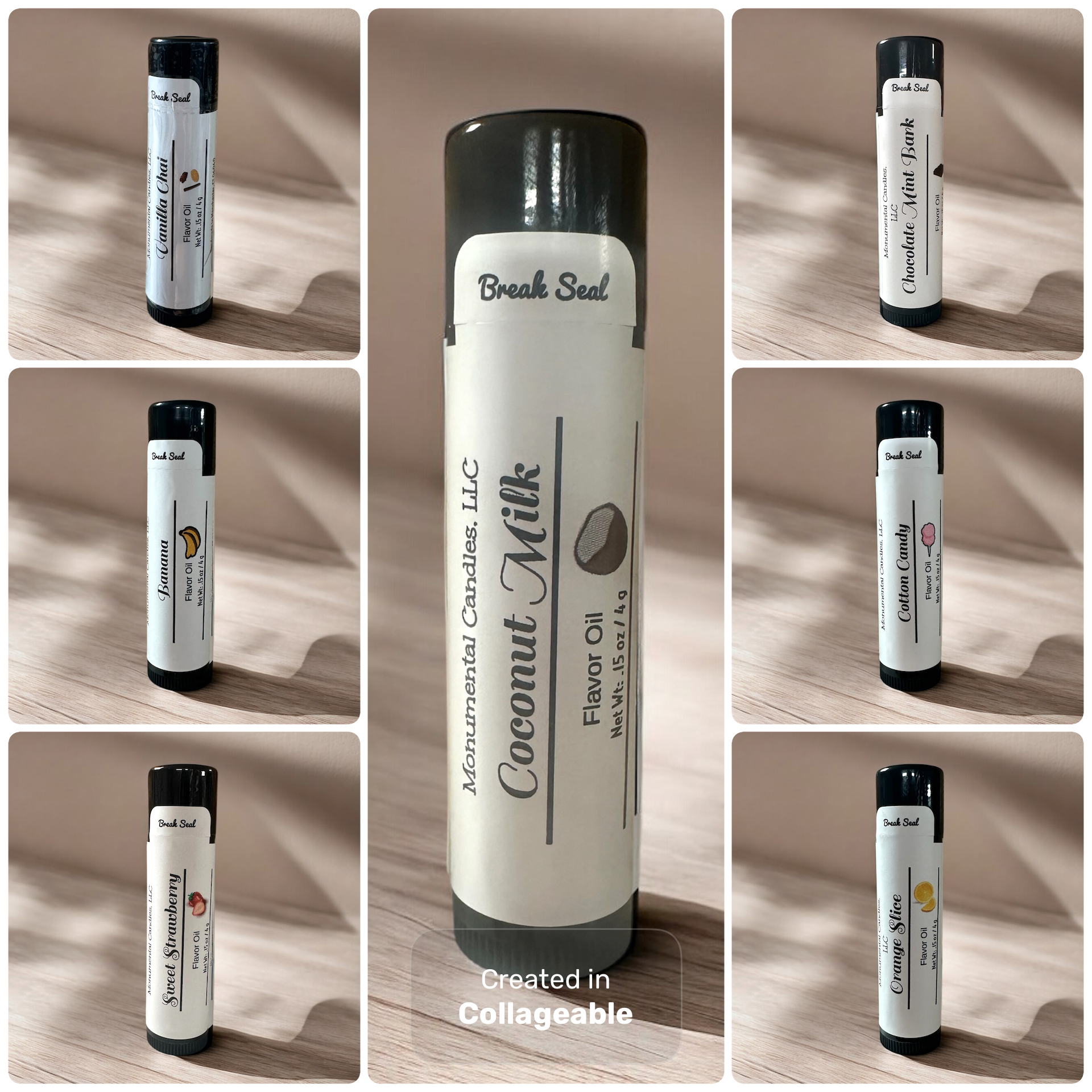 Monumental Candles LLC - Wholesale Lip Balm - Coconut Milk Lip Balm1