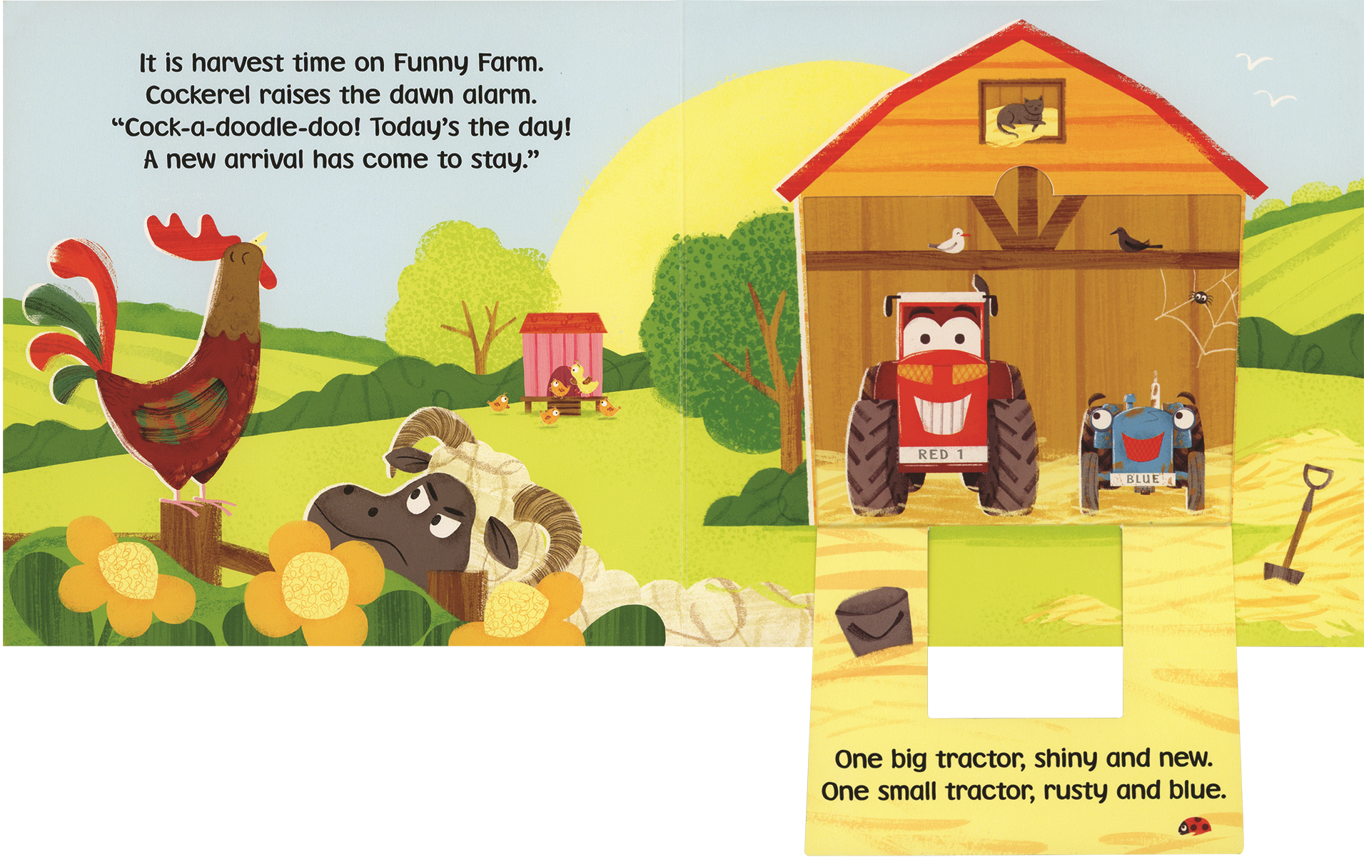 EDC Publishing - Wholesale Preschool Book (3-5) - The Funny Farm: Tractor Tractor2