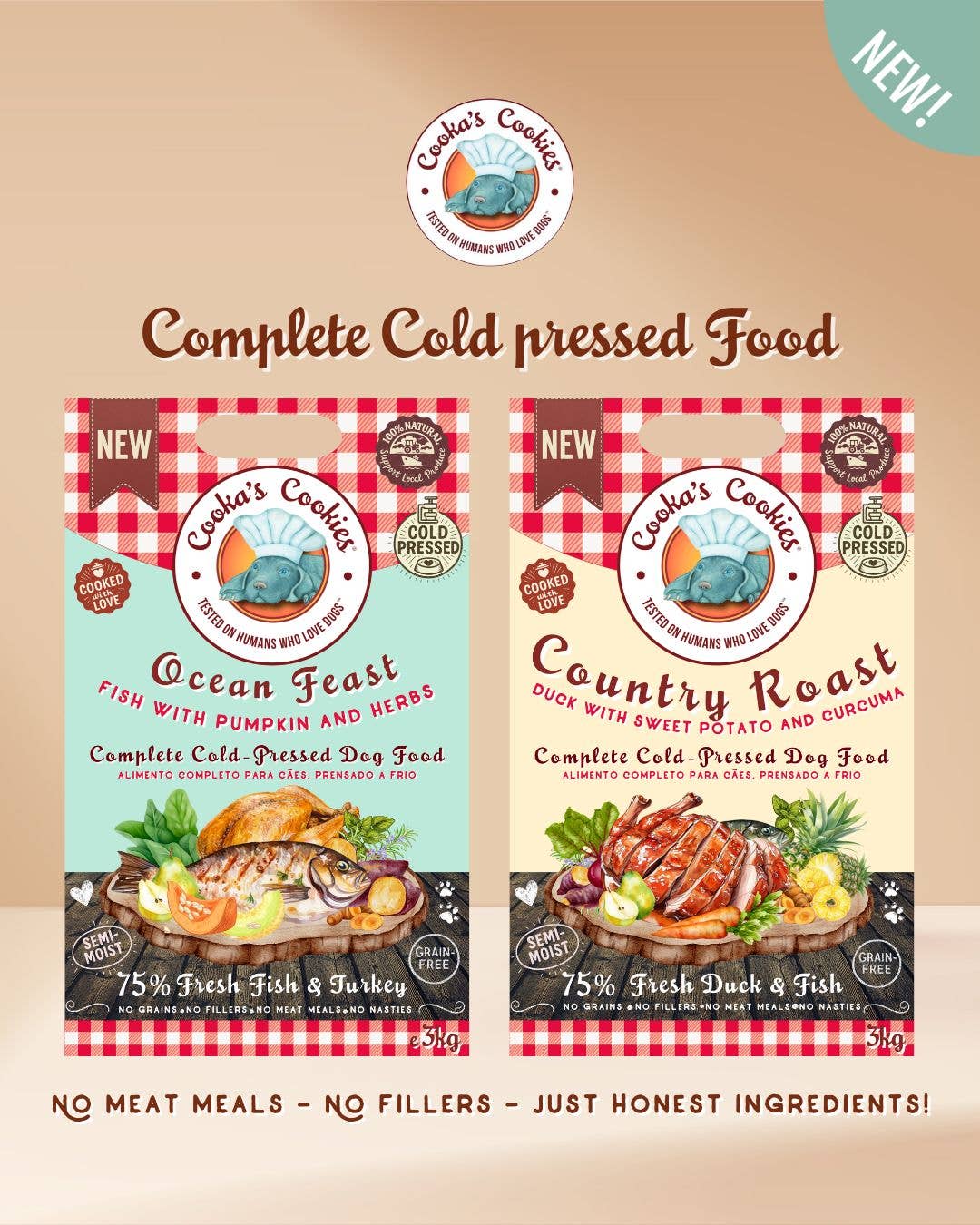 Cooka's Cookies - Wholesale Pet Food - Dog - Ocean Feast - Complete Cold-Pressed Dog Food4