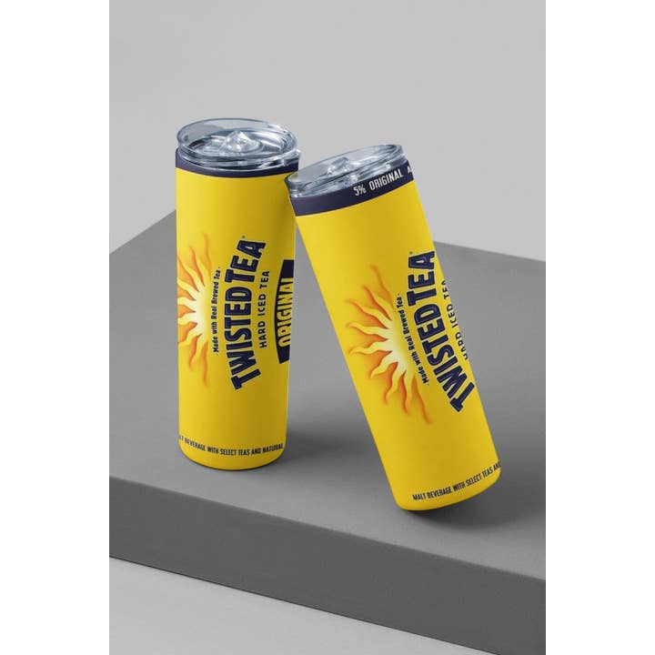 Ink'd Worx by Design - Wholesale Insulated Mug/Tumbler - Twisted Tea 20 oz Skinny Sublimation Tumbler