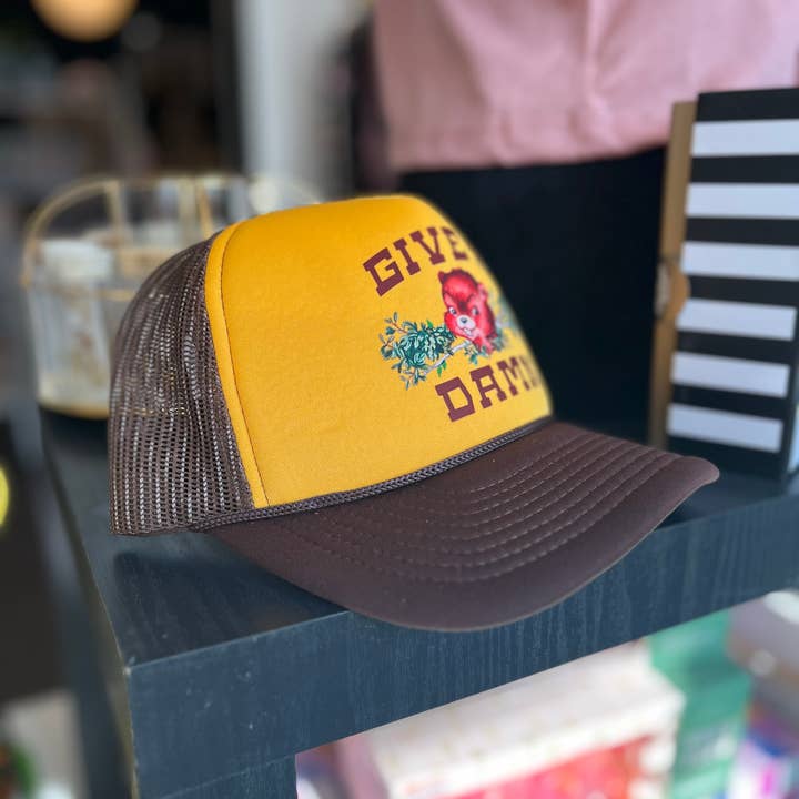 The Coin Laundry - Vente Casquette de camionneur – unisexe - Casquette de camionneur drôle - Give a Damn3