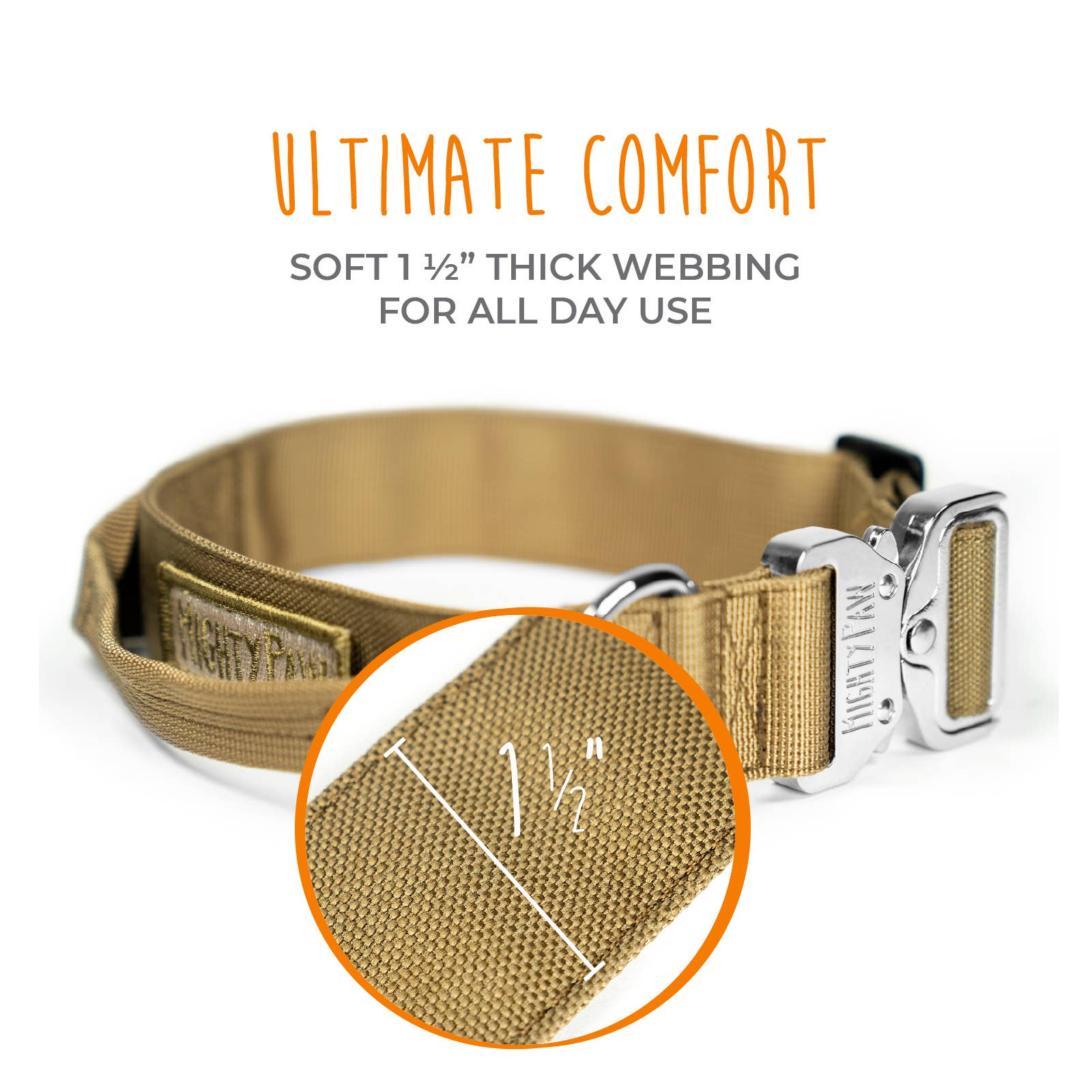 Mighty Paw – wholesale Halsband - Hund – Taktisk hundkrage5