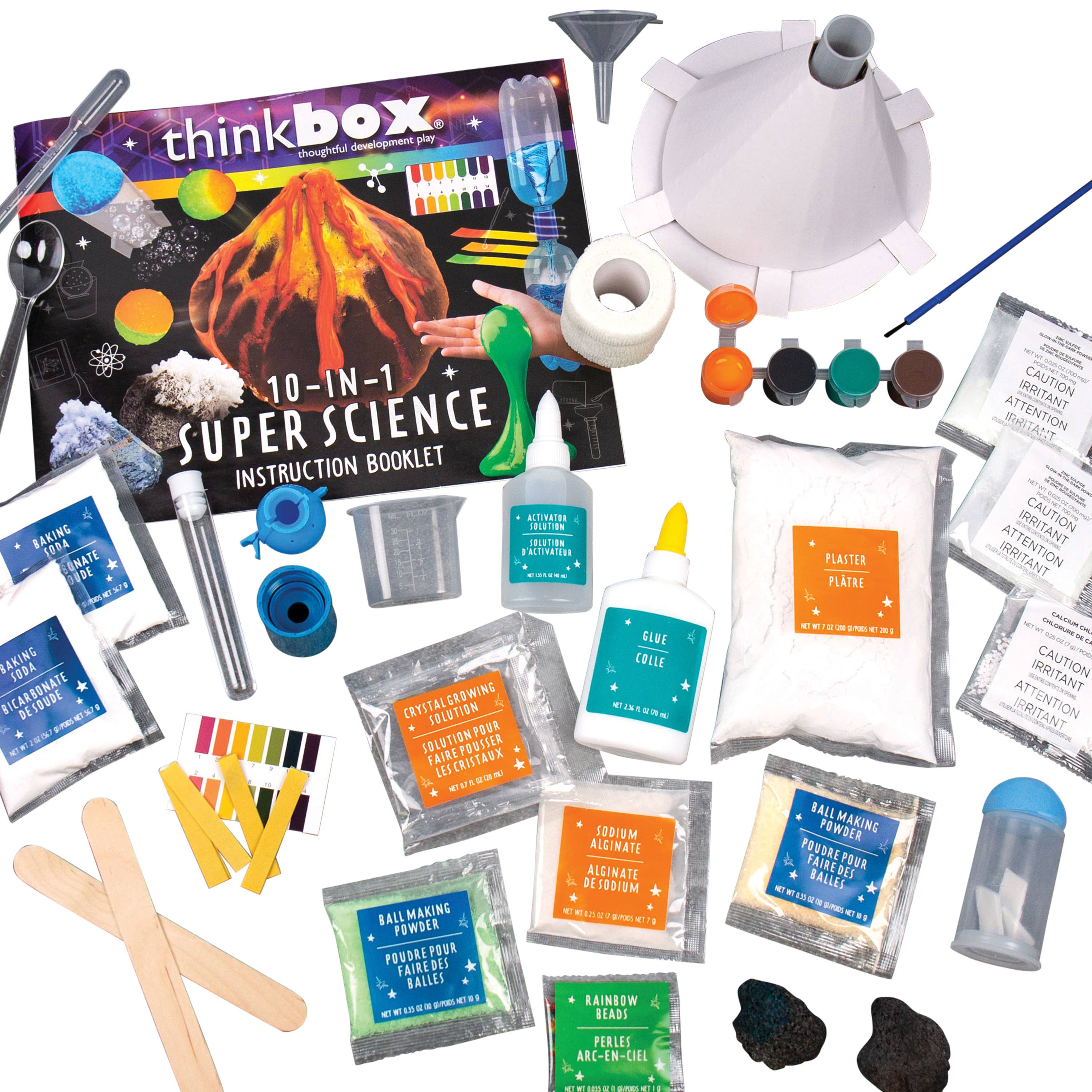 US Toy Company - Wholesale Toy Set - Kids - Tb 10-In-1 Super Science 4-unit case pack3