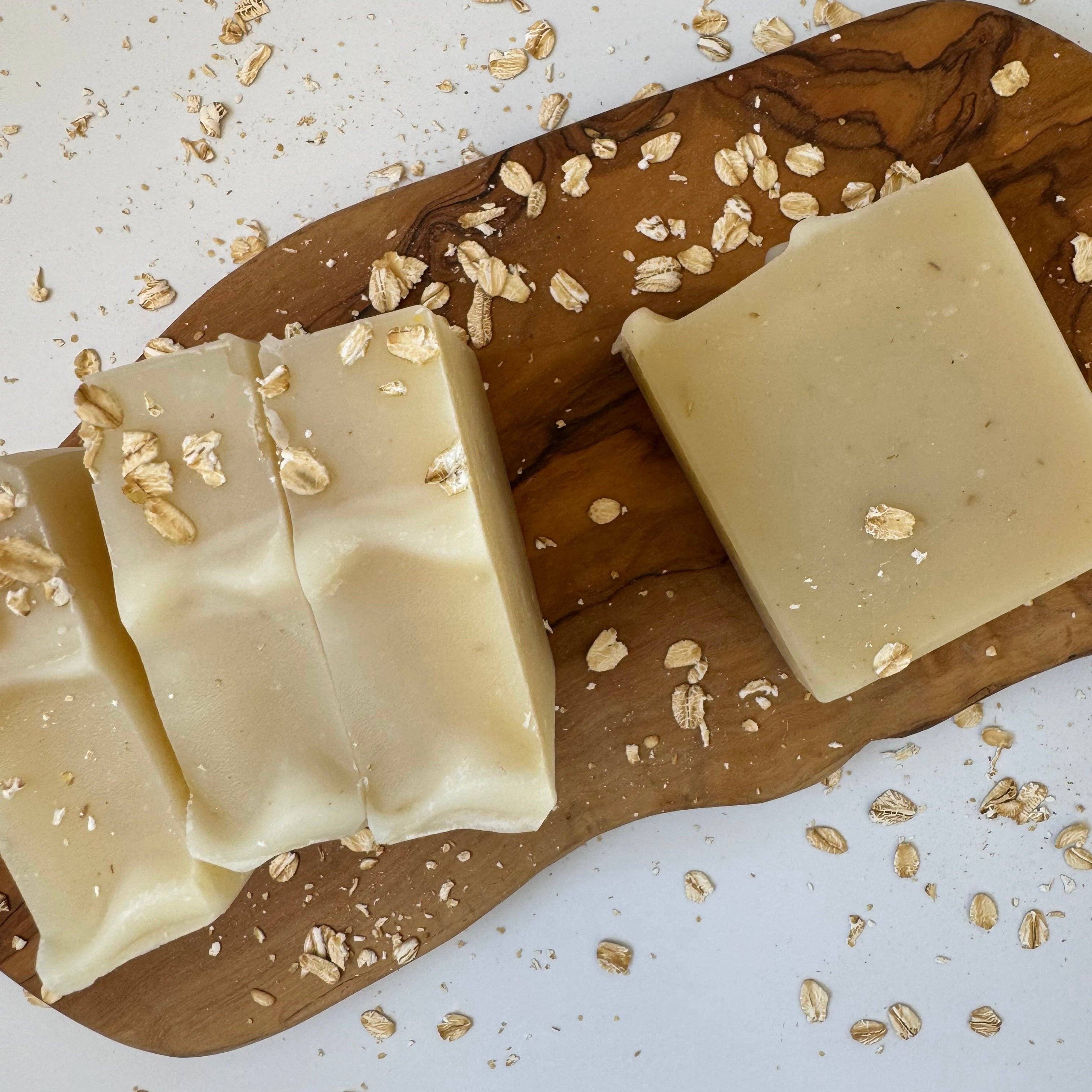 Indigo River & Co. - Wholesale Bar Soap - Coconut Milk & Oatmeal (SCENT FREE)1