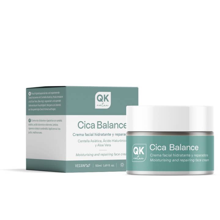 Cica Balance Återfuktande och Reparations Ansiktskräm - 50 ml för wholesale av Qknatur