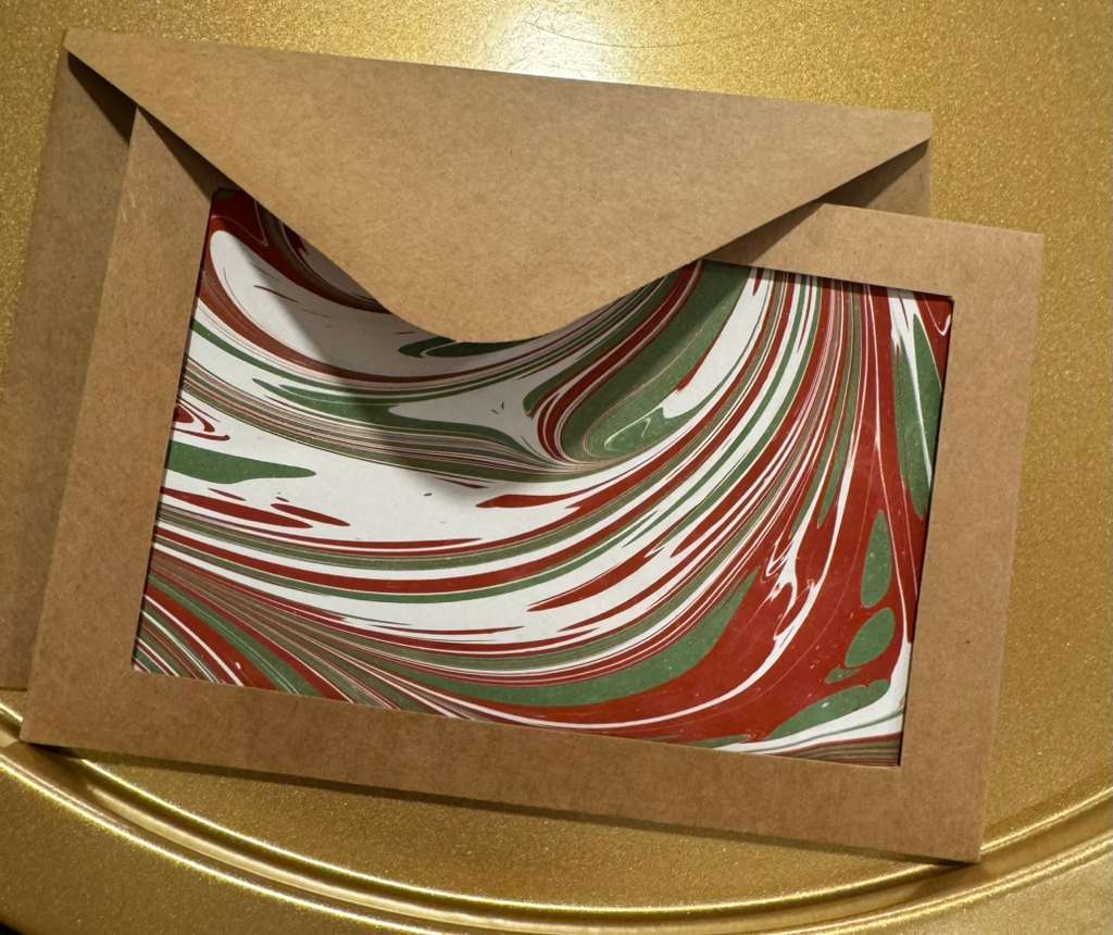 Marbling Art LLC - Wholesale Everyday Greeting Card - Hand-Marbled Framed Greeting Cards for any Occasion17