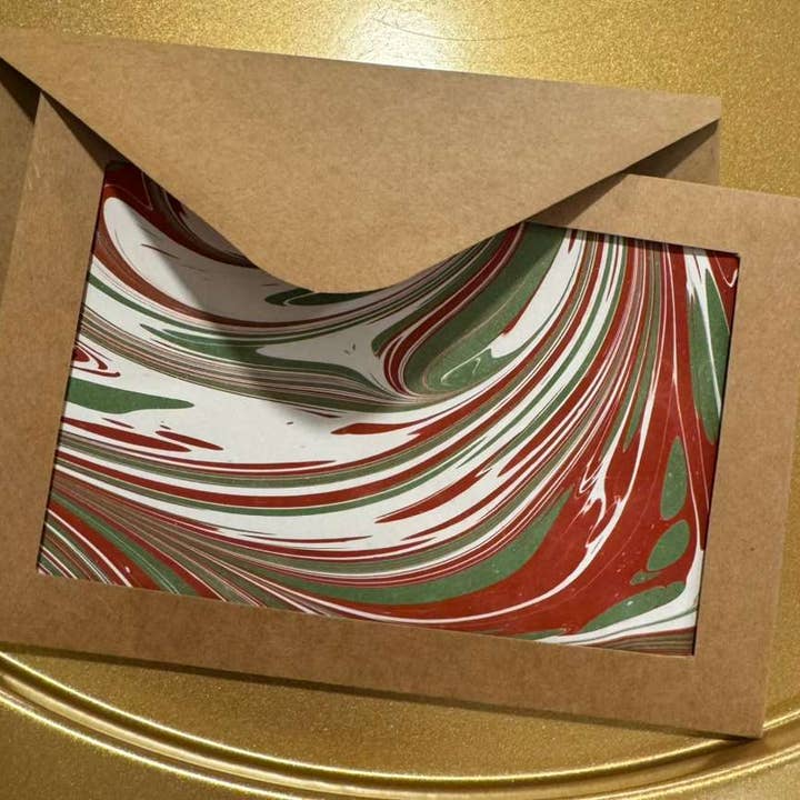 Marbling Art LLC - Wholesale Everyday Greeting Card - Hand-Marbled Framed Greeting Cards for any Occasion17