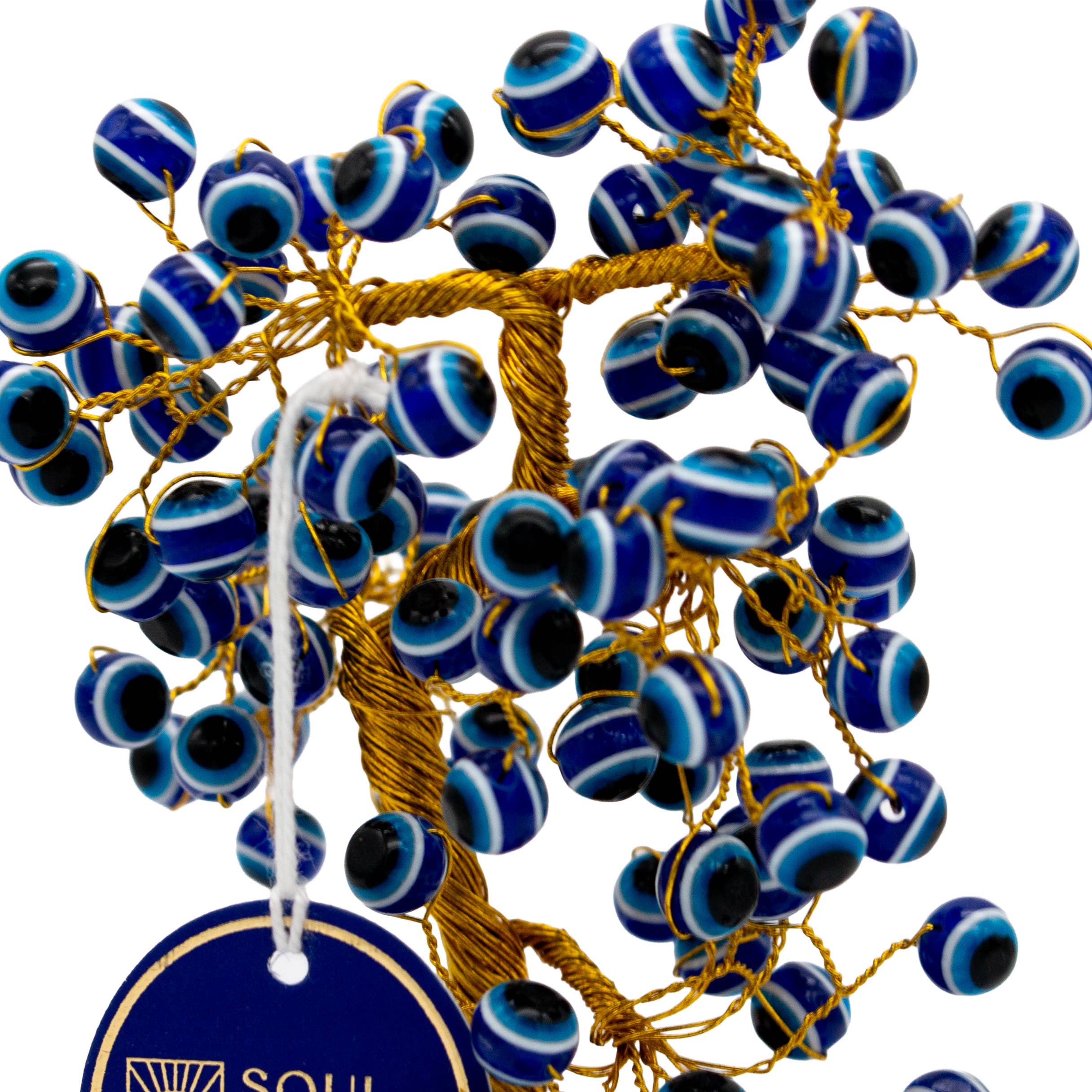 Designs by Deekay Inc. - Vente Pierre et cristal de spiritualité - Arbre de Cristal Mauvais Œil (100 Perles)1