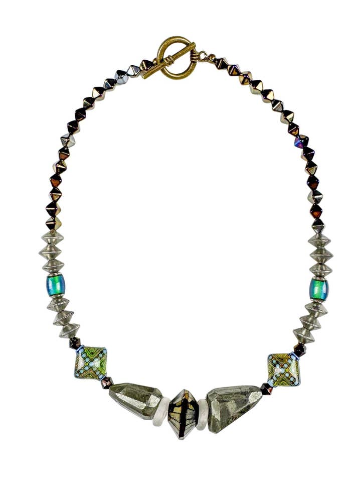 Thin Metal Necklace | Mirage for wholesale by Twine & Twig