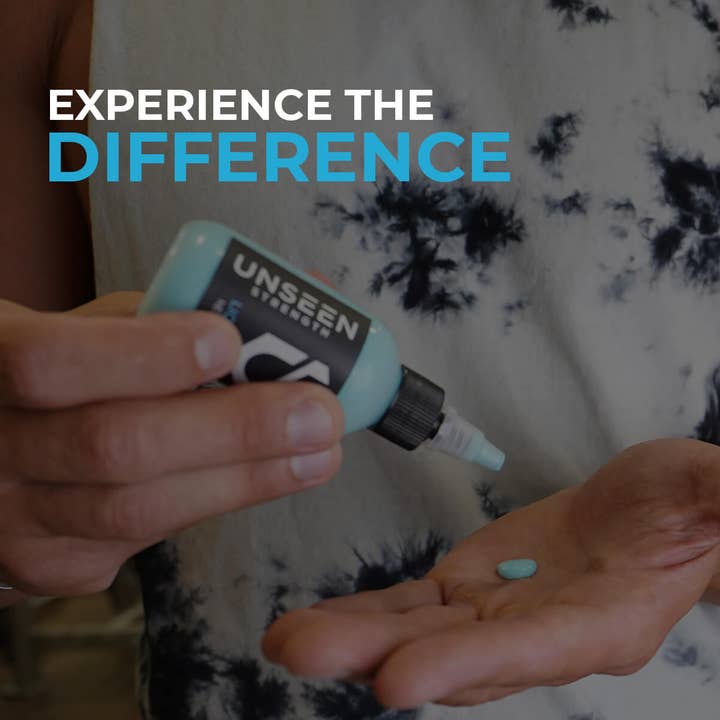 Unseen Strength - Wholesale Chalk - Liquid Gym Chalk for Weightlifting - Blue 2 Oz.1