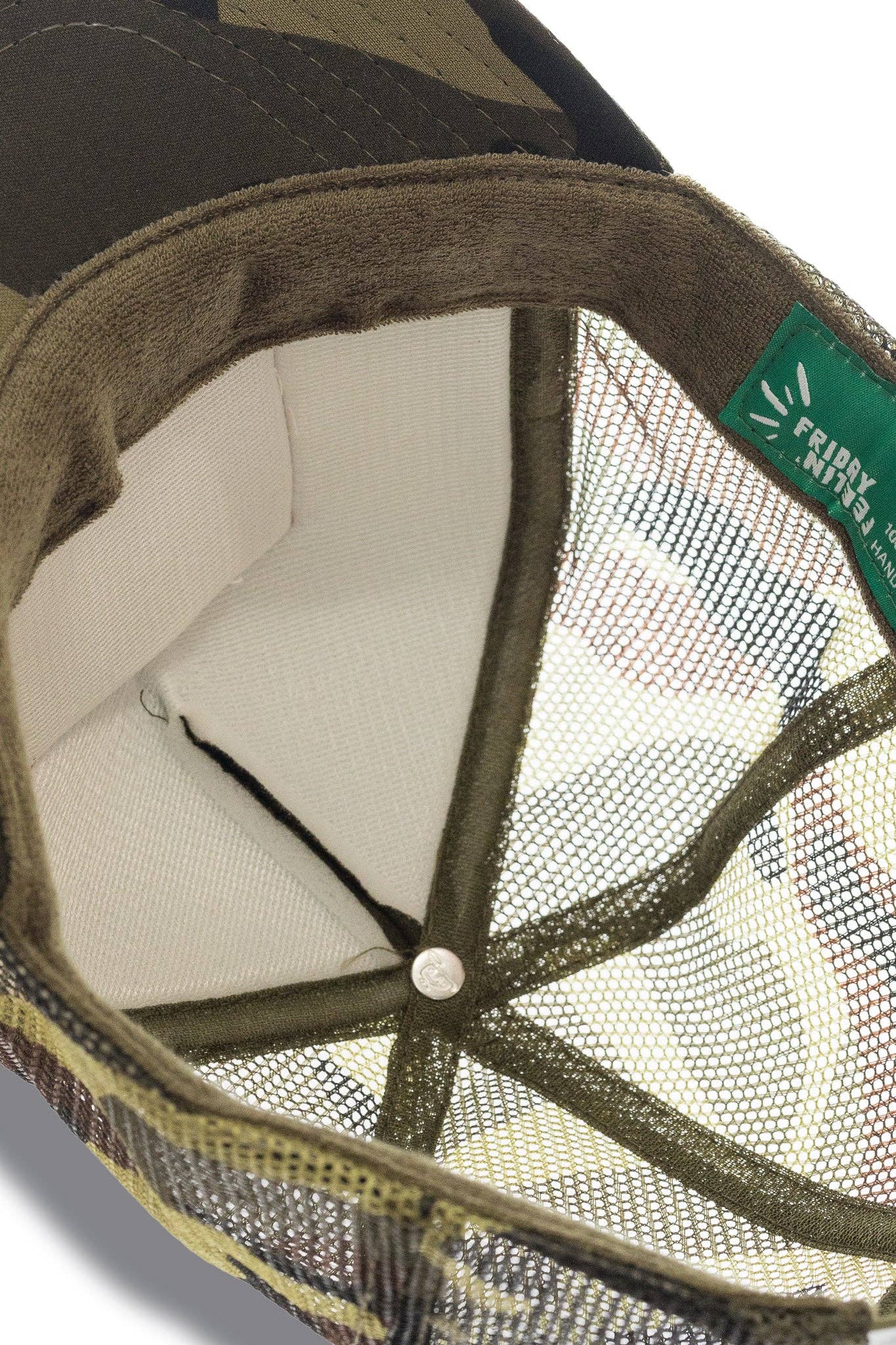 Friday Feelin' - Wholesale Trucker Hat - Women's - Salty Moms Trucker Hat in Camo4