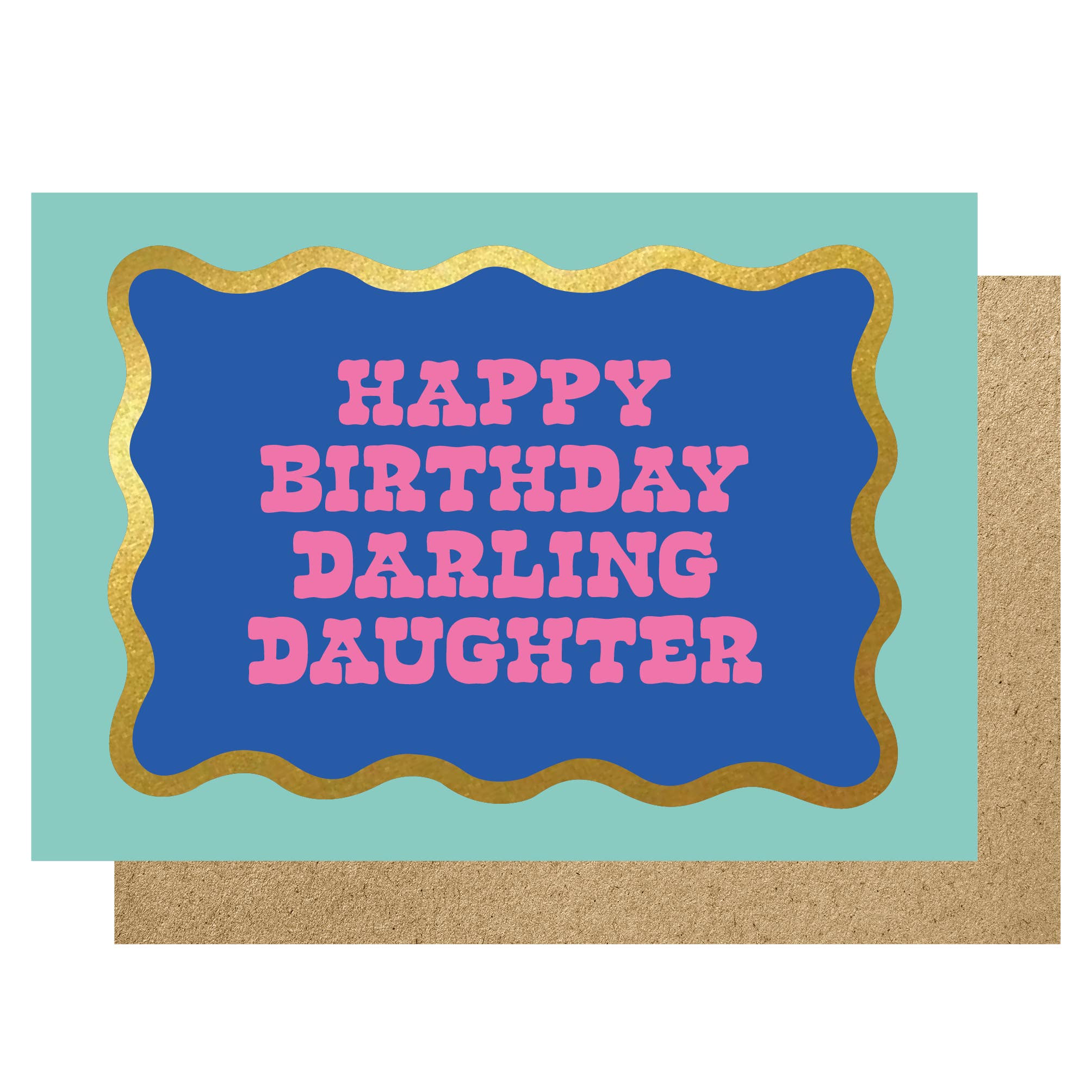 Lucky Ink – wholesale Birthday card – Happy birthday Darling Daughter card0