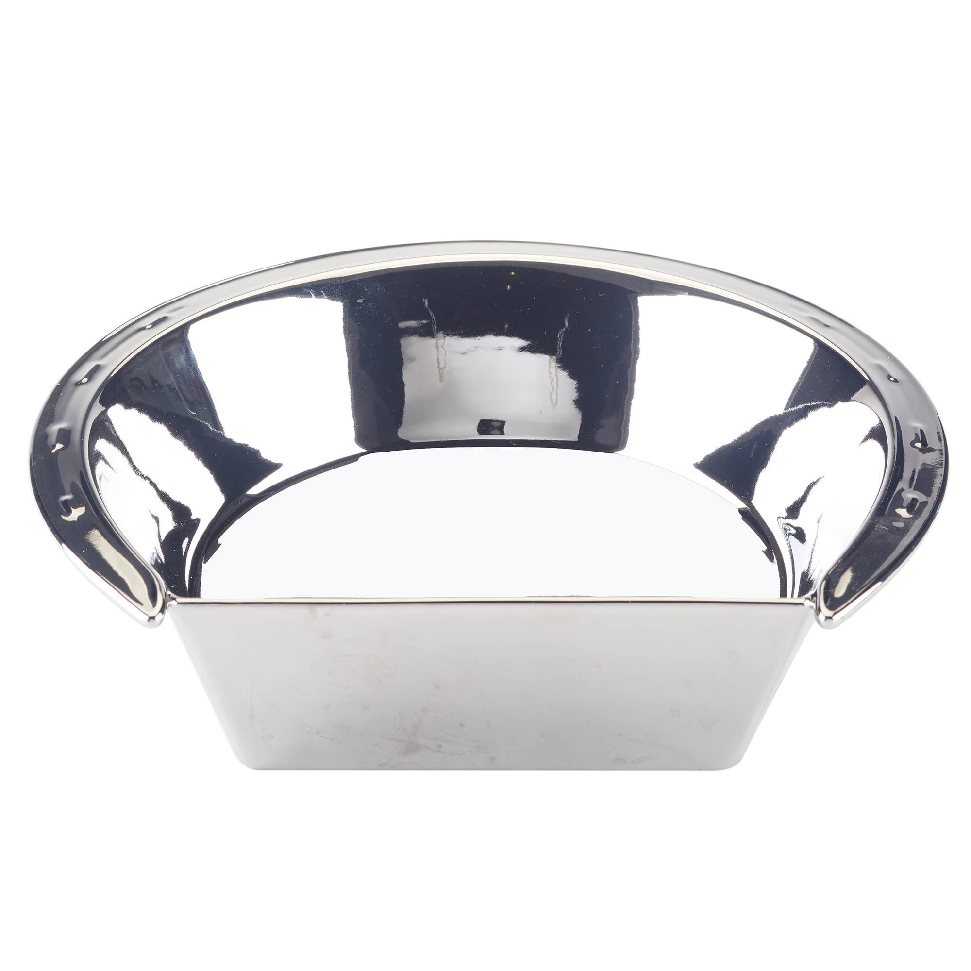 Certified International - Wholesale Serve Bowl - Day at the Races Silver Plated 3-D Horseshoe Serving Bowl4