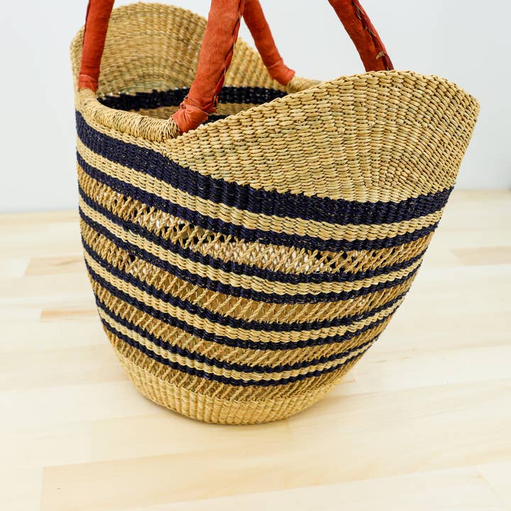 Gitzell FairTrade – Engroshandel Indkøbspose/indkøbstaske – Multikurvetaske, U-Shopper flerfarvet4