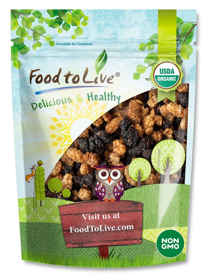 Organic Mulberry Mix - by Food to Live for wholesale by Food To Live