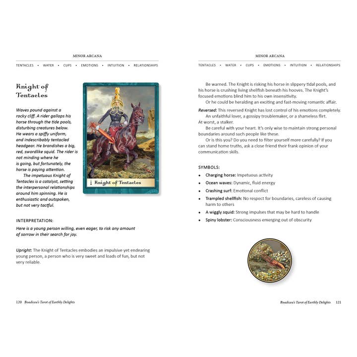 Schiffer Publishing - Wholesale Tarot Cards - Boadicea's Tarot of Earthly Delights6