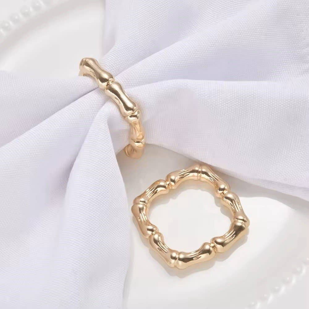 Kriya Veda - Wholesale Napkin Ring - Regal Napkin Rings (Set of 4)2